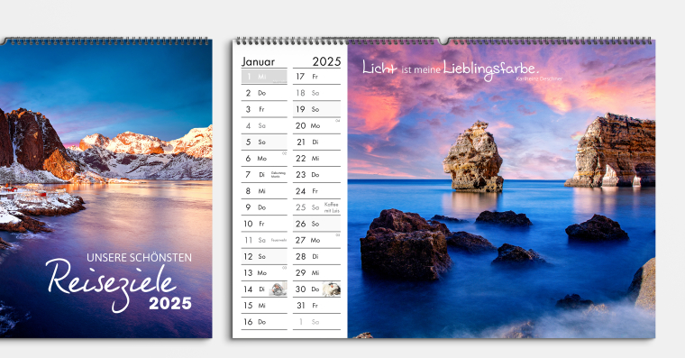 Fotokalender gestalten DIN A2