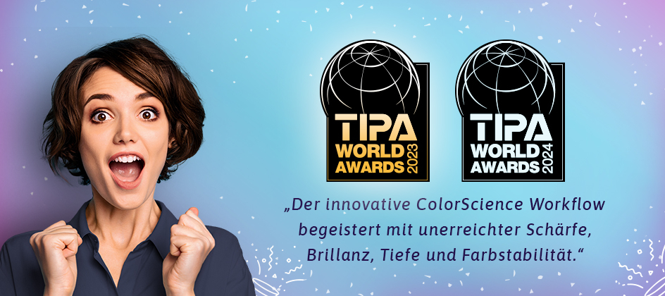 Fotobuch erstellen beim CHIP Testsieger 2024 und TIPA World Photo Award Gewinner 2023 und 2024