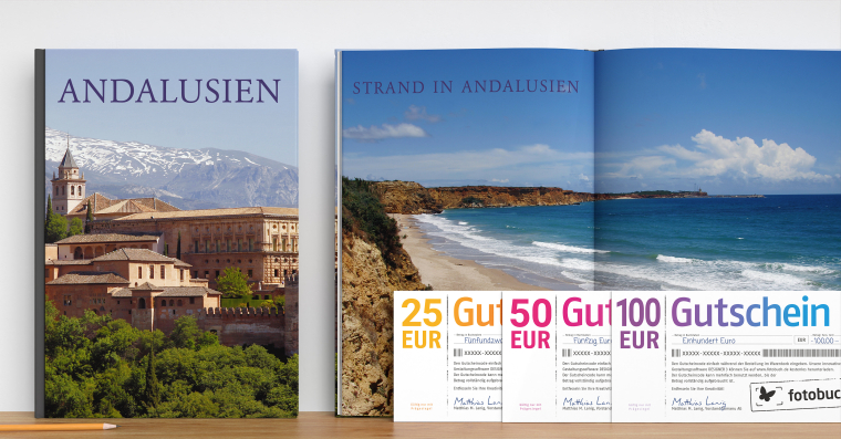 Fotobuch Gutschein bestellen