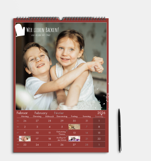 Fotokalender gestalten DIN A3