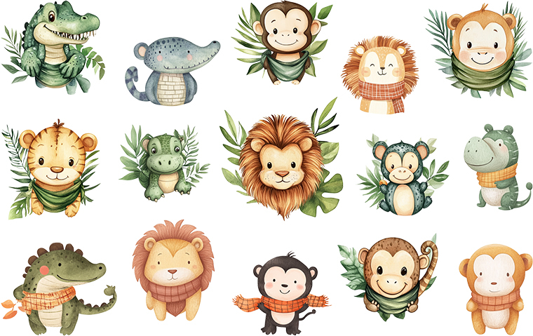 Sheets Tiere