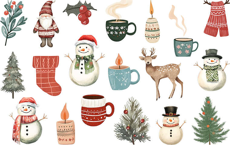 Sheets Weihnachten 