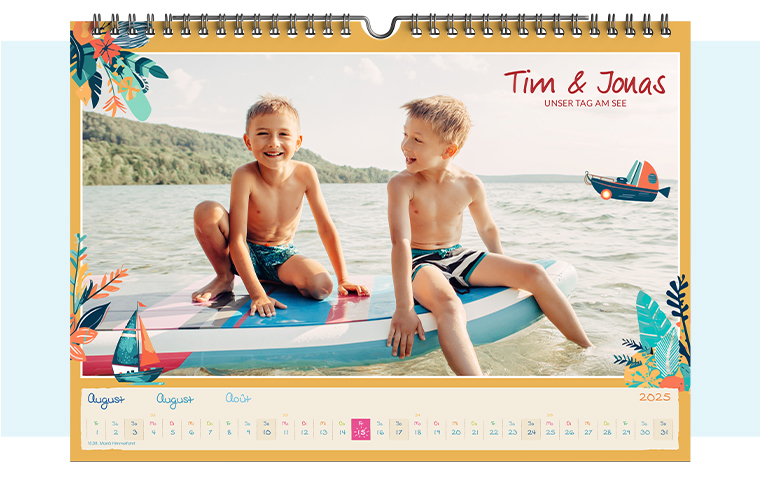 Fotokalender mit Aquatic