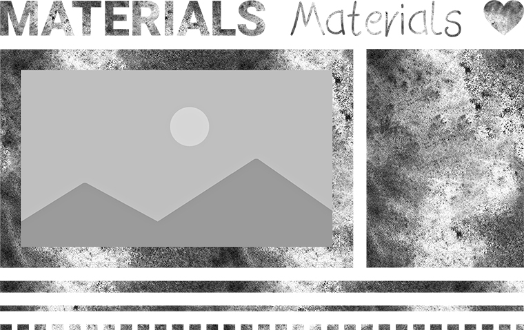 DESIGNER 3 Textur Materials