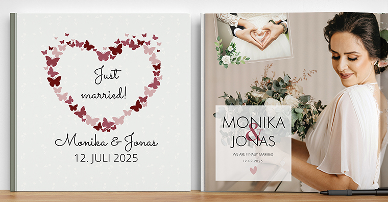 Fotobuch mit Artwork Wedding I 