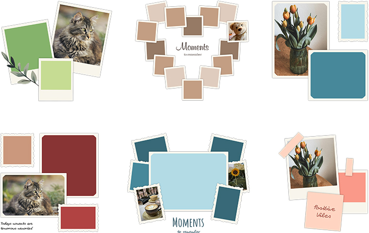Artwork Kollektion Scrapbook I