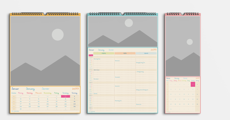 Kalender Vorlagen gratis