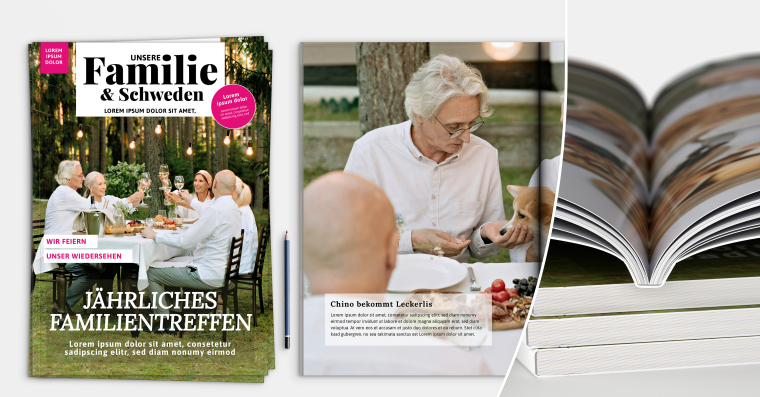Fotomagazin erstellen mit Softcover DIN A4