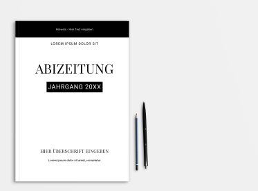 Abizeitung erstellen mit Softcover DIN A4