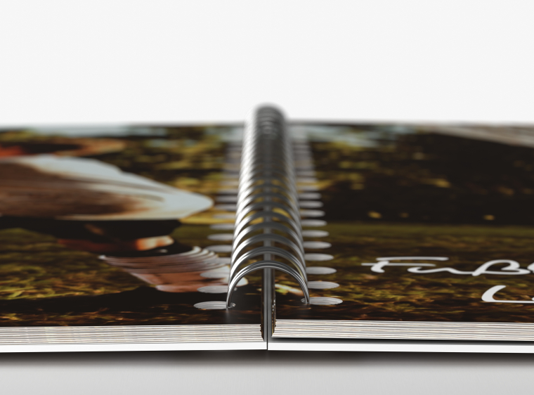 Fotobuch Ringbindung 15x15 cm mit eigenen Fotos erstellen