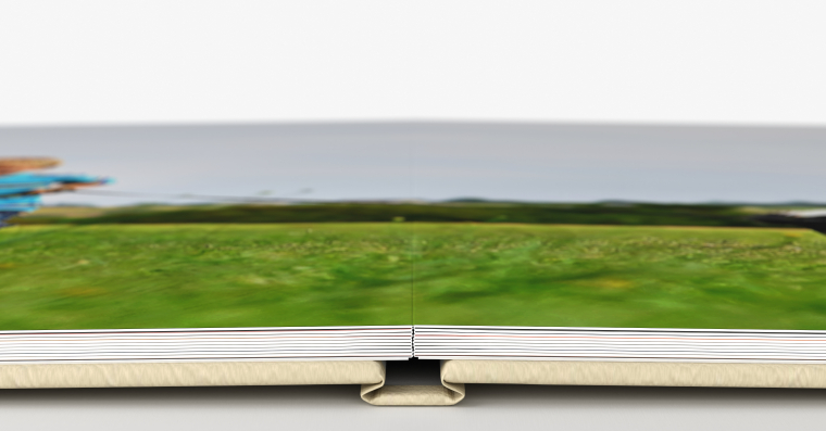 LayFlat Fotobuch DIN A4 hoch mit eigenen Fotos erstellen 