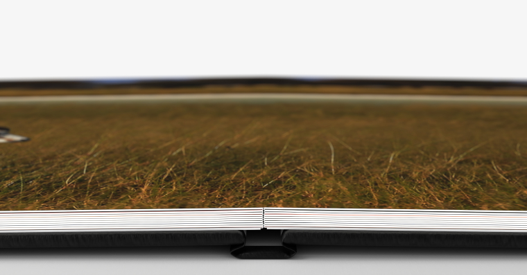 LayFlat Fotobuch DIN A4 quer mit eigenen Fotos erstellen