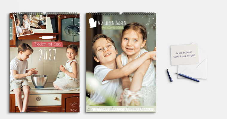 Fotokalender gestalten DIN A3 Hochformat