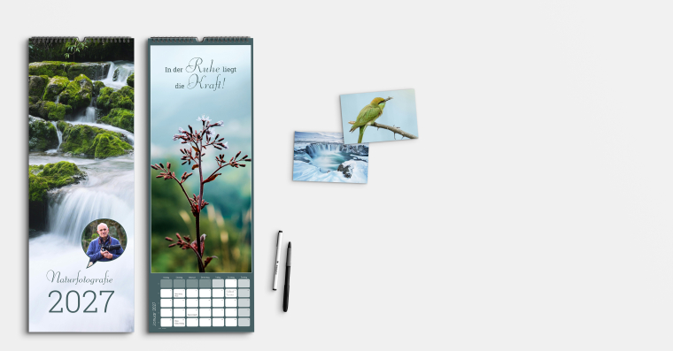Fotokalender gestalten A2 Slim