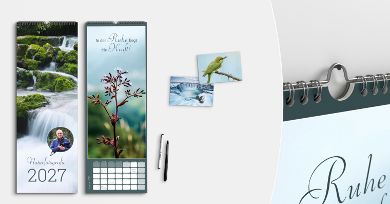 Fotokalender gestalten A2 Slim