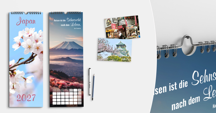 Fotokalender gestalten A3 Slim 