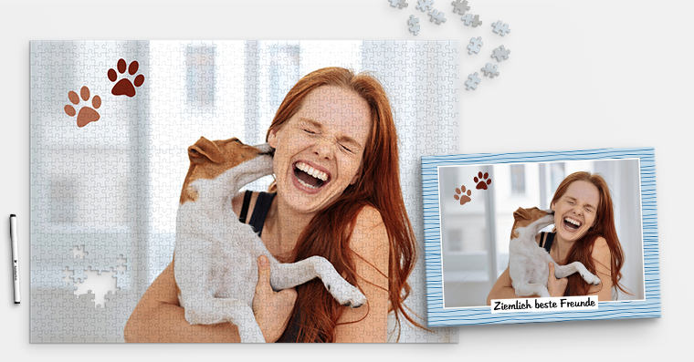 1.000 Teile Fotopuzzle inklusive Schachtel selbst gestalten